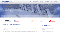 Desktop Screenshot of dobbinsales.com